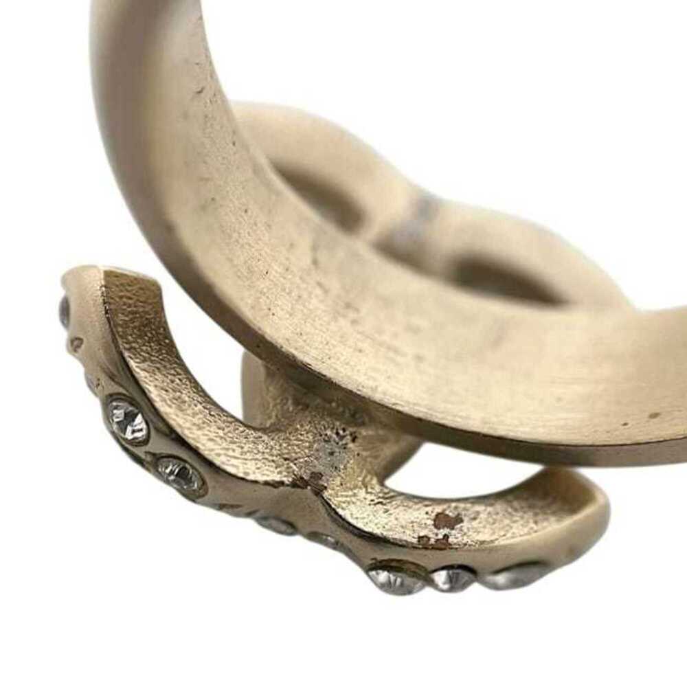 Chanel ring, gold color, Coco Mark, AB2150, JP size 12, GP, rhinestone, F19 A... - Picture 7 of 11
